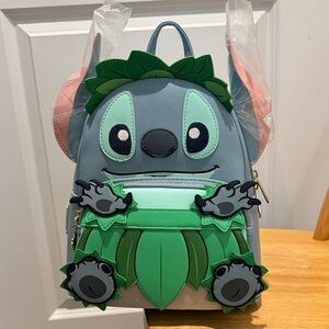 Loungefly Luau Stitch Character Backpack